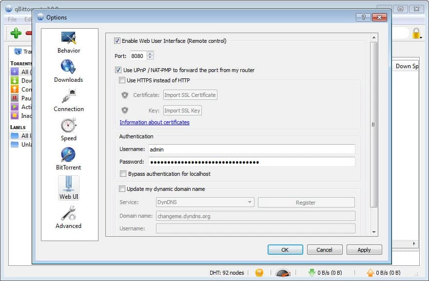qBittorrent — captura de tela 4